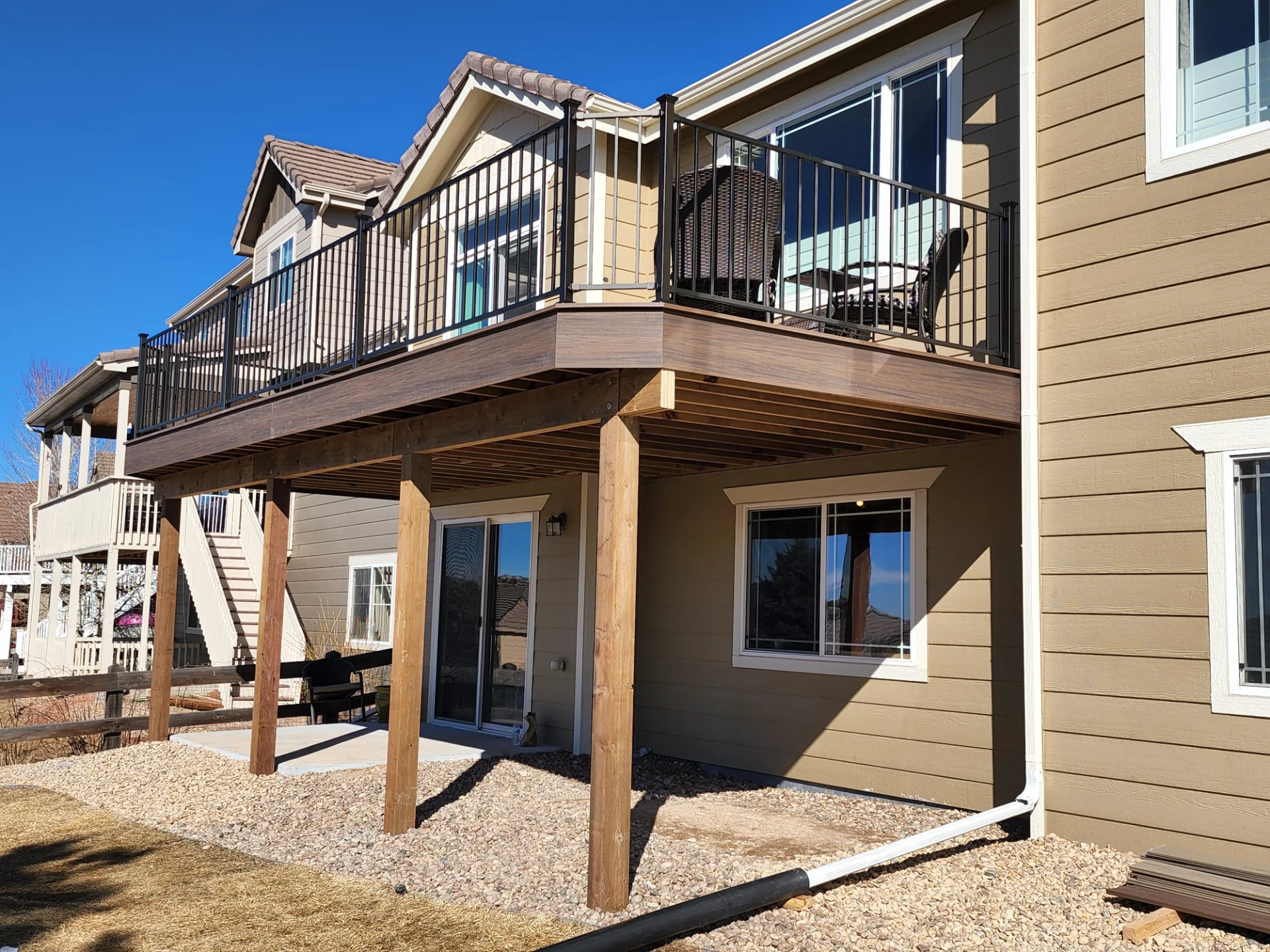 Deck Framing Built for Composite & Trex Decking