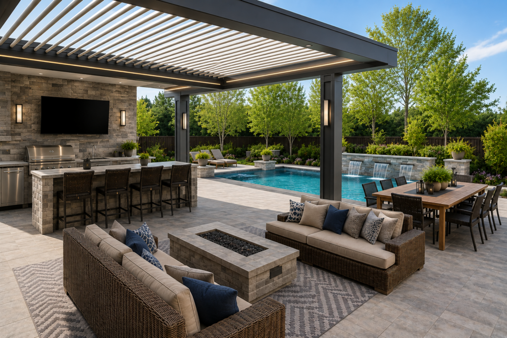 How to Design an Outdoor Living Space Youll Actually Use Year-Round in ...